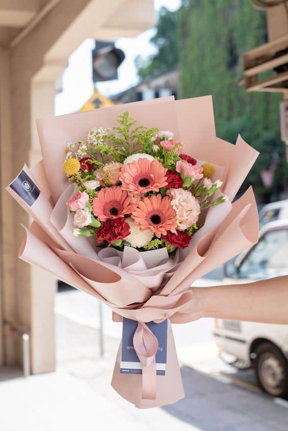 Bó hoa đẹp tặng vợ