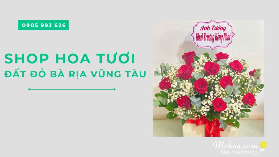 Sop hoa tươi Đất Đỏ