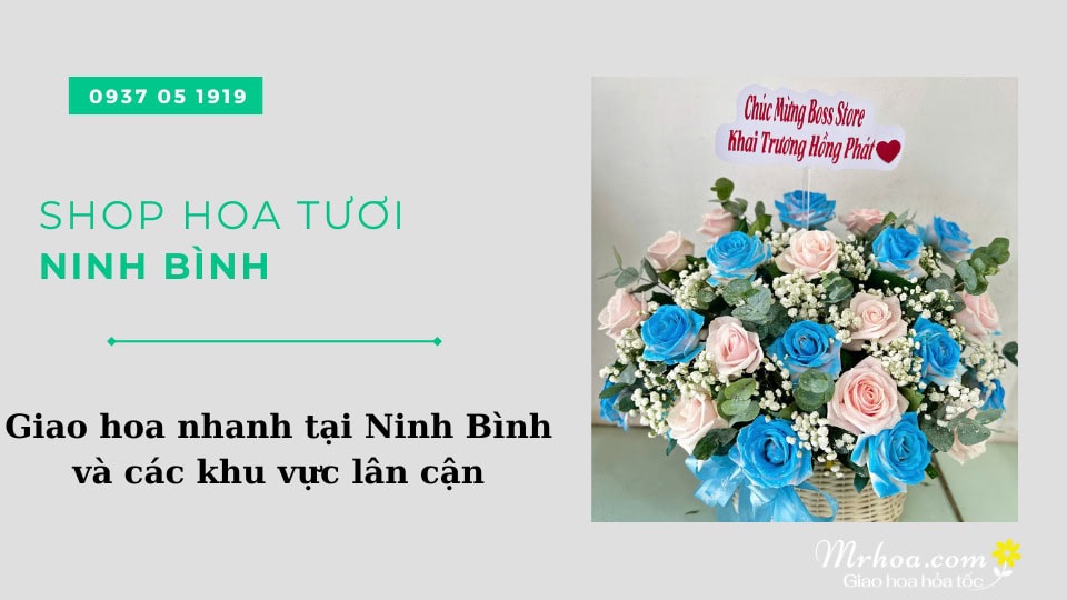 Shop hoa tươi Ninh Bình