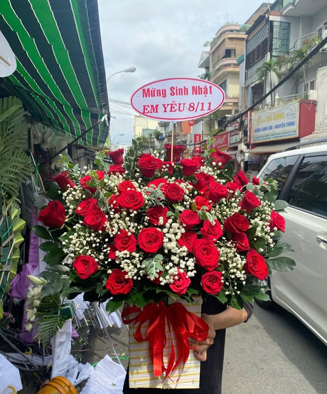 Giỏ hoa sinh nhật tại Liên Chiểu