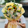 Bó hoa tươi sáng