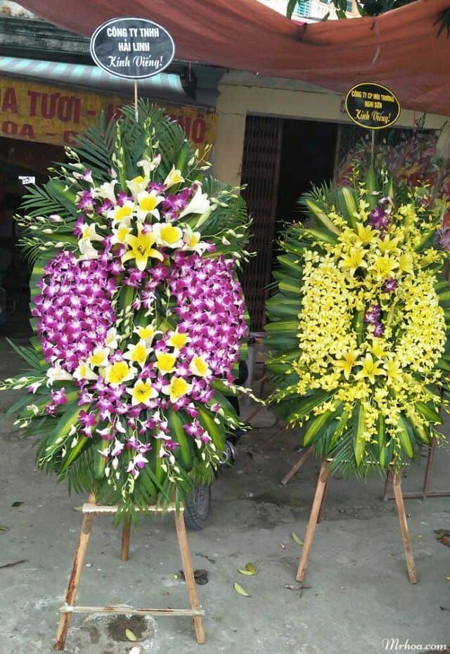 hoa tang lễ