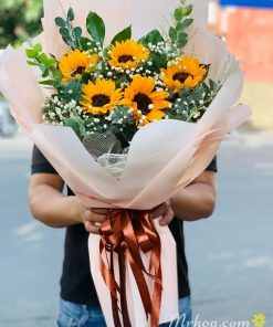 Bó hoa hướng dương nhỏ