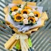 Bó hoa rực rỡ