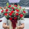 Giỏ hồng đỏ