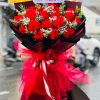 Bó hoa hồng đỏ đẹp