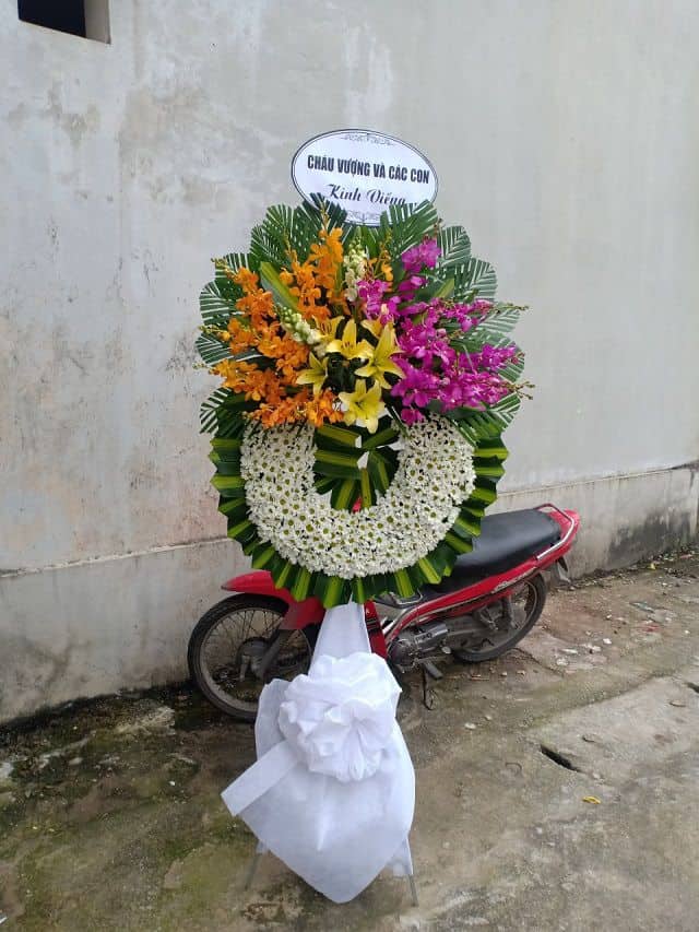 Giao hoa tang lễ ở Thanh Ba Phú Thọ