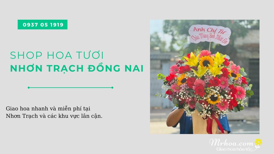 Shop hoa tươi Nhơn Trạch