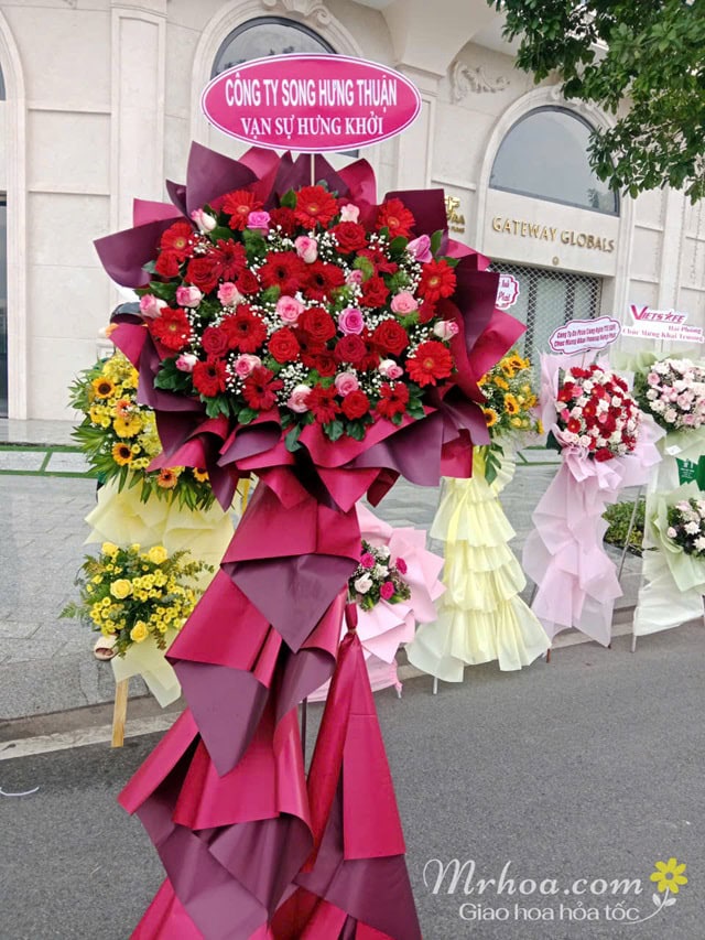 Hoa khai trương Đông Anh