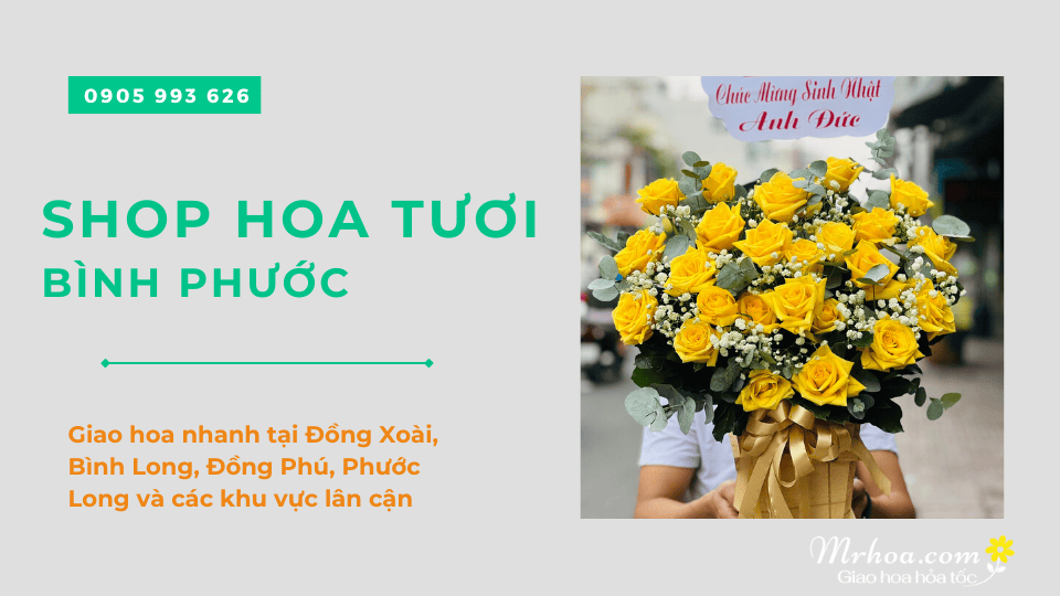 Shop hoa tươi Bình Phước
