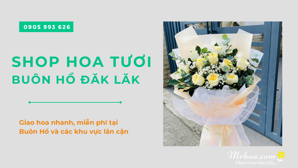 Shop hoa tươi Buôn Hồ
