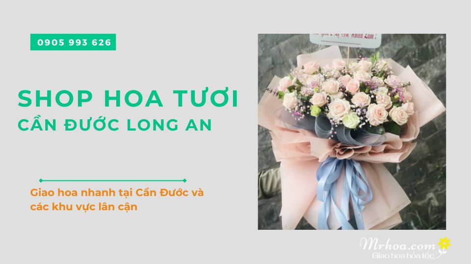 Shop hoa tươi Cần Đước