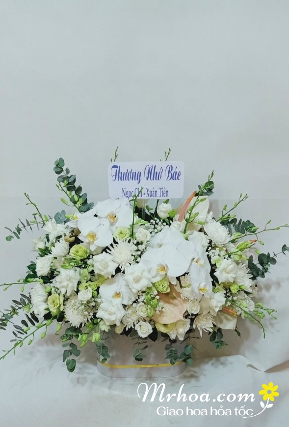 Giỏ hoa đám tang