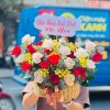 Giỏ hoa sinh nhật sang trọng