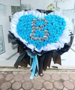 Hoa hồng sáp trái tim