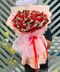 Bó hoa hồng đỏ