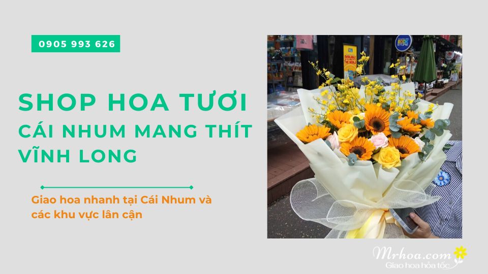 Shop hoa tươi Mang Thít Vĩnh Long