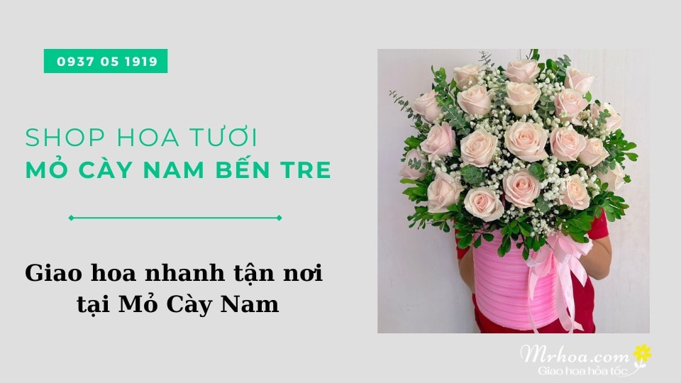 Shop hoa tươi Mỏ Cày Nam