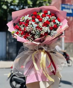 Bó hoa hồng đỏ