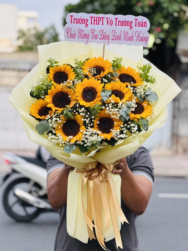 Bó hoa hướng dương