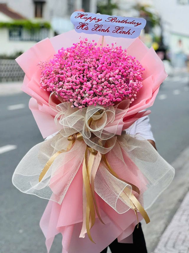 Hoa baby sinh nhật