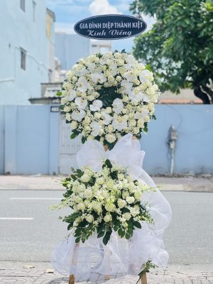 Vòng hoa tang lễ Bình Thạnh