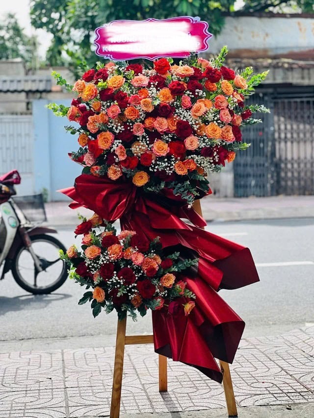 Hoa khai trương tphcm