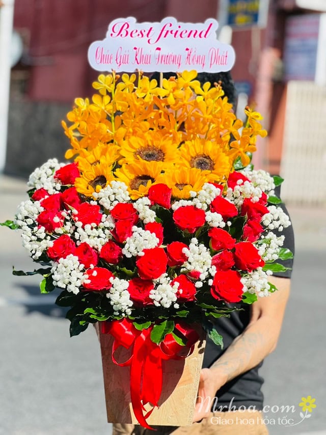 Hoa lan tặng mẹ