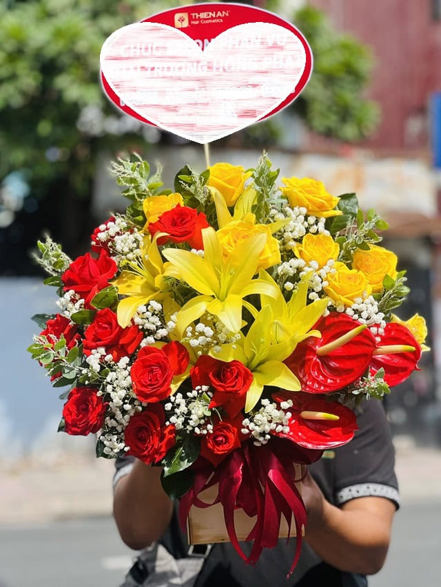 Hoa ly tặng sinh nhật