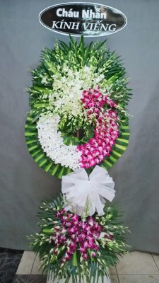 Hoa viếng đám tang Bình Chánh