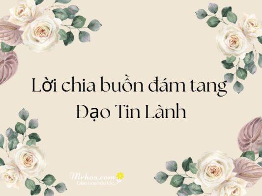 Lời chia buồn đám tang Đạo Tin Lành