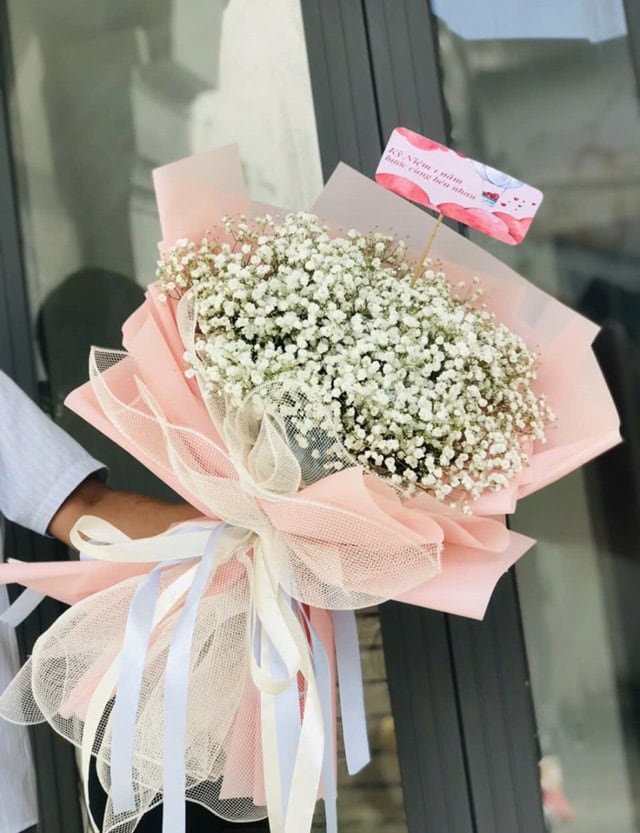 Bó hoa nhẹ nhàng yêu thương