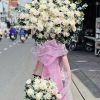 Kệ hoa khai trương hồng phát