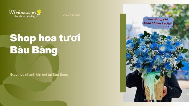 Shop hoa tươi Bàu Bàng Bình Dương