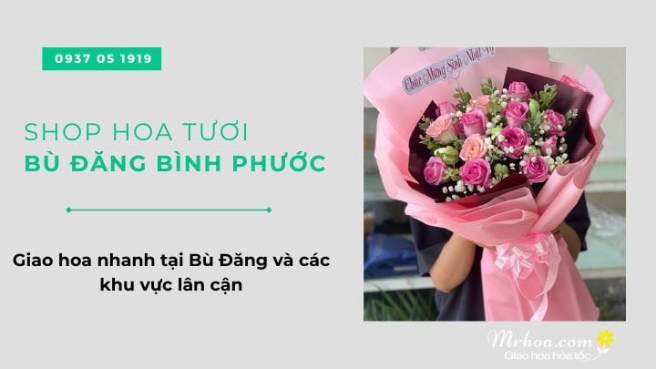Shop hoa tươi Bù Đăng Bình Phước