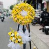 Hoa chia buồn đám tang tại Bến Tre