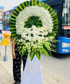 Hoa chia buồn đám tang tại Cà Mau