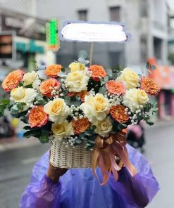 Tặng hoa mừng tân gia