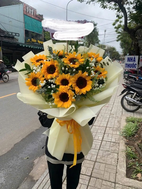 Bó hoa hướng dương